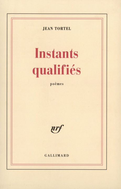 Knjiga Instants qualifiés Tortel