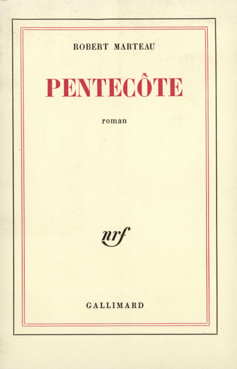 Kniha Pentecôte Marteau