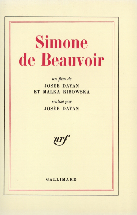 Carte Simone de Beauvoir Beauvoir