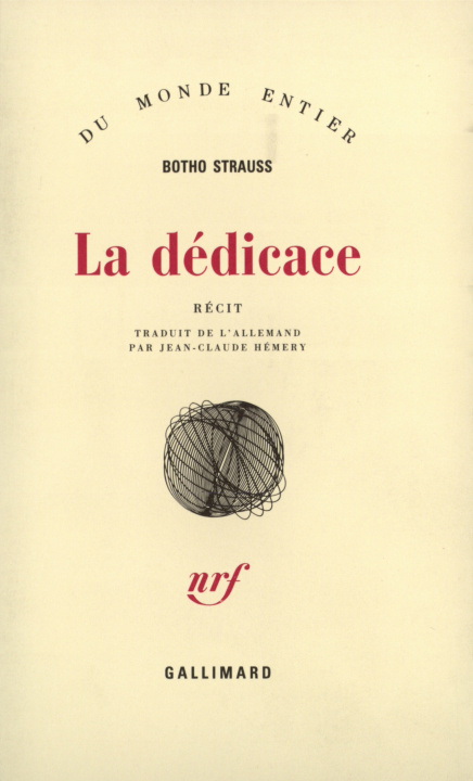 Knjiga La Dédicace Strauss
