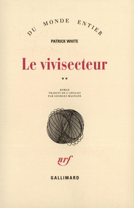 Knjiga LE VIVISECTEUR WHITE
