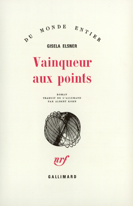 Book Vainqueur aux points Elsner