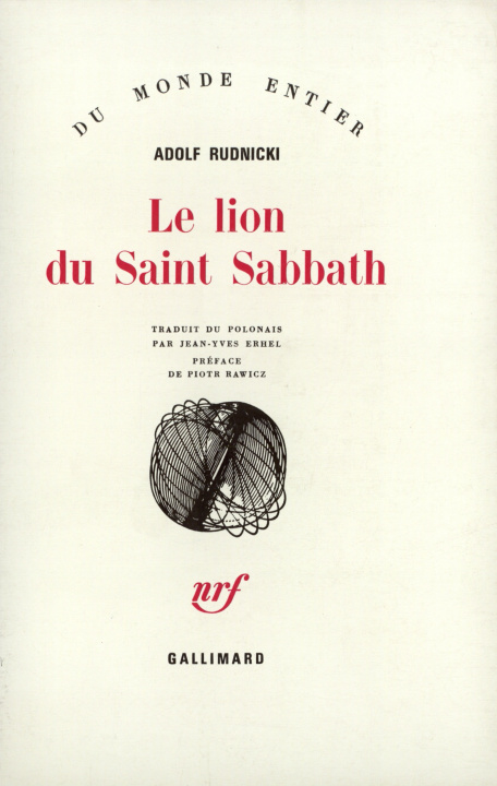 Kniha Le Lion du Saint Sabbath Rudnicki