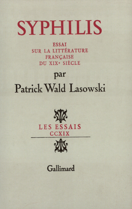 Book Syphilis Wald Lasowski