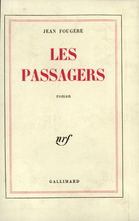 Knjiga Les Passagers Fougère