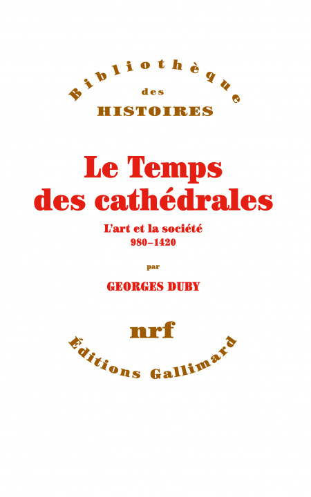 Kniha Le Temps des cathédrales Duby