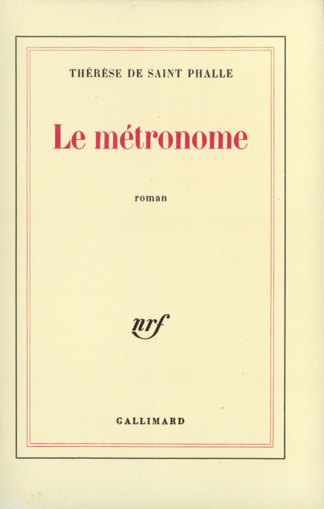 Buch Le Métronome Saint Phalle