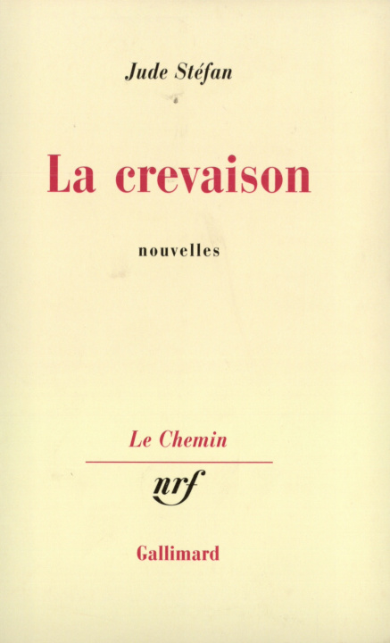 Knjiga La Crevaison Stéfan