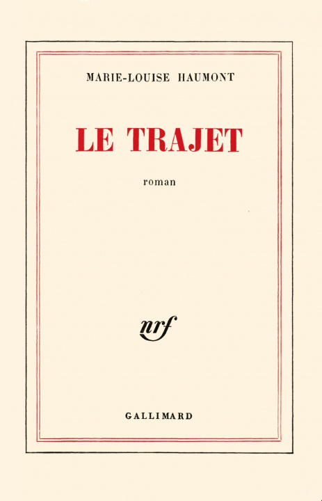 Boek Le Trajet Haumont
