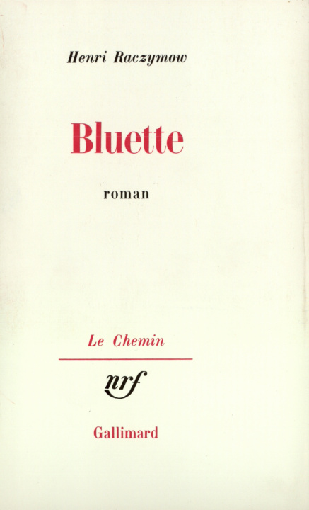 Book Bluette Raczymow