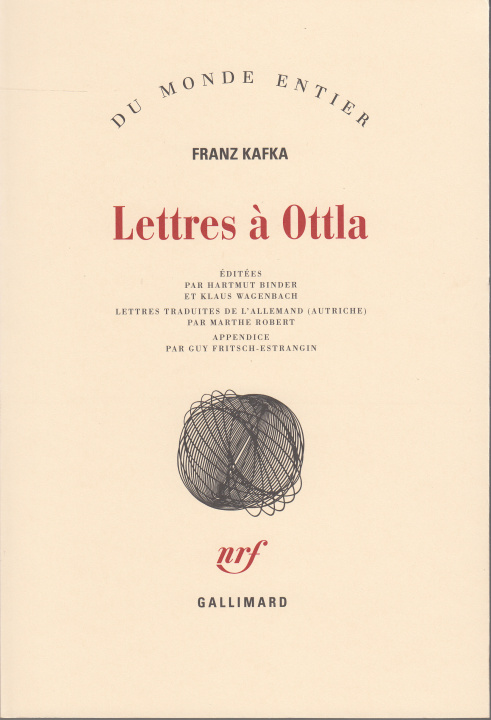 Könyv Lettres à Ottla et à la famille Kafka