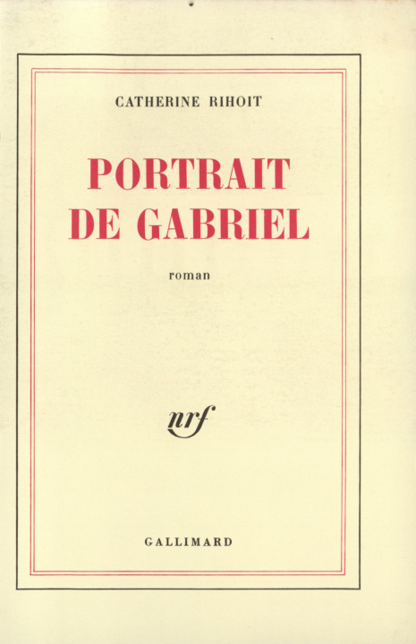 Knjiga Portrait de Gabriel Rihoit