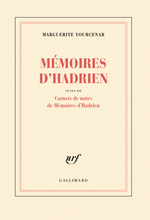 Kniha Mémoires d'Hadrien Yourcenar