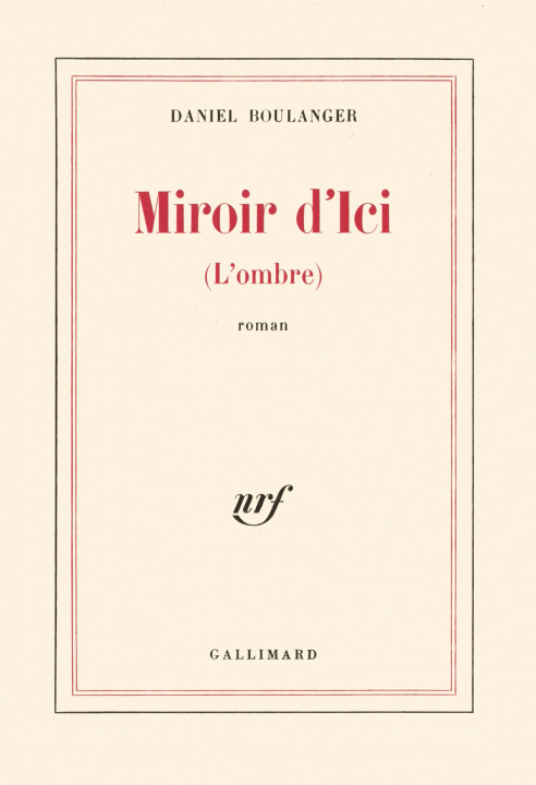 Livro Miroir d'Ici Boulanger