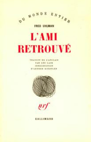 Kniha L'ami retrouvé Uhlman