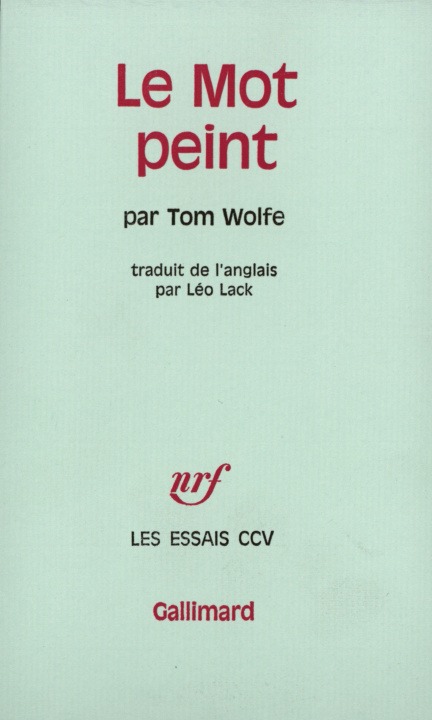 Knjiga Le Mot peint Wolfe