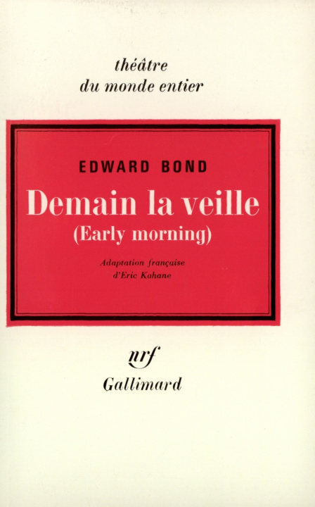 Boek Demain la veille Bond