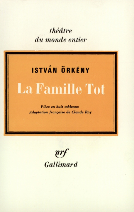 Buch La Famille Tot Örkény