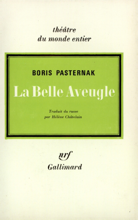 Knjiga La Belle Aveugle Pasternak