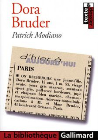 Книга Dora Bruder Modiano