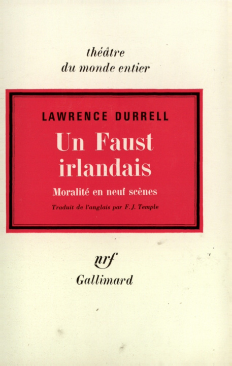 Livro Un Faust irlandais Durrell