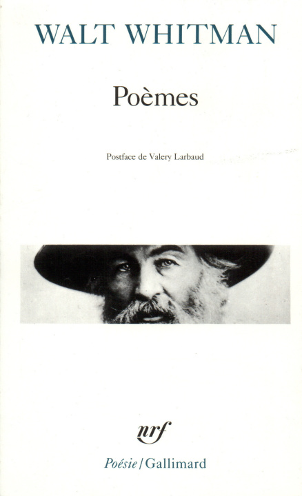 Knjiga POEMES Whitman