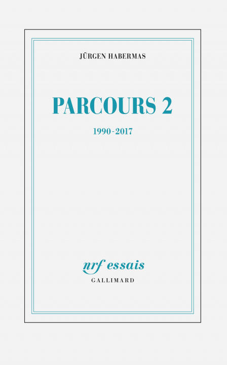 Livro Parcours 2 (1990-2017) Habermas