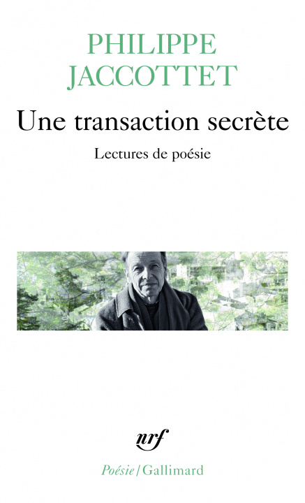 Knjiga Une transaction secrète Jaccottet