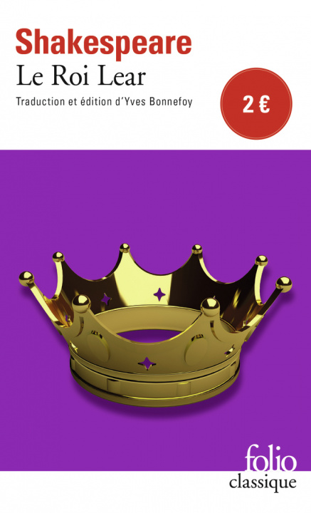 Knjiga Le roi Lear Shakespeare
