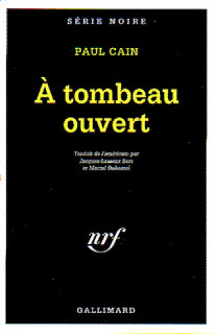 Knjiga A TOMBEAU OUVERT CAIN