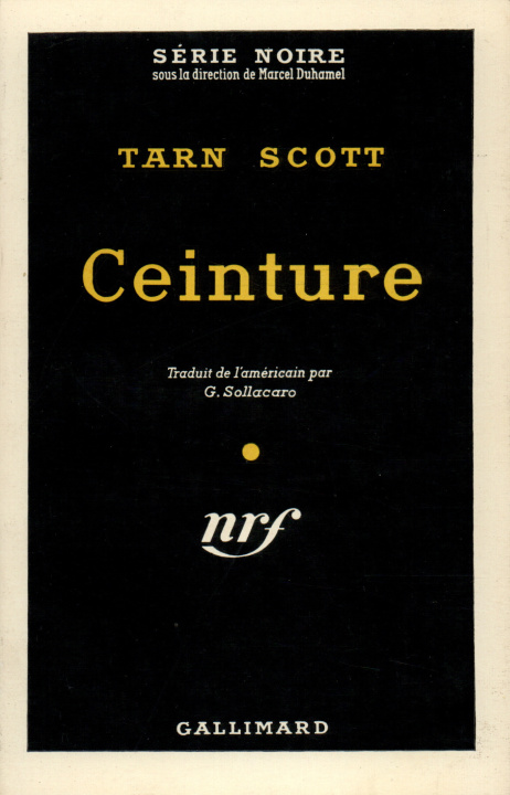 Knjiga CEINTURE SCOTT
