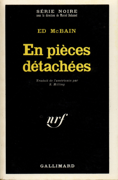 Kniha EN PIECES DETACHEES MCBAIN