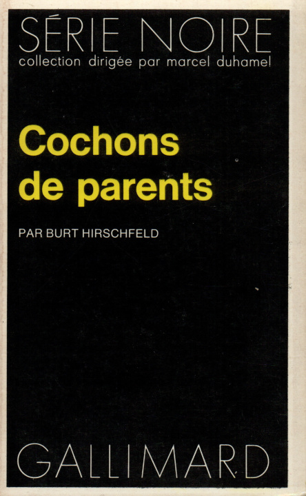 Knjiga Cochons de parents HIRSCHFELD