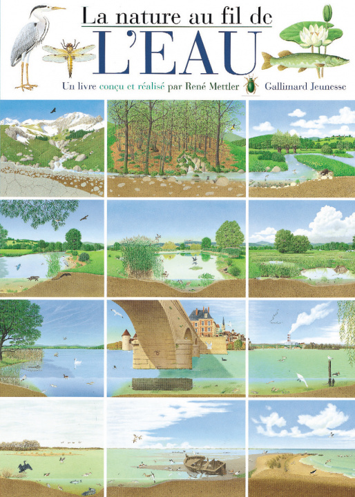 Knjiga La nature au fil de l'eau Mettler
