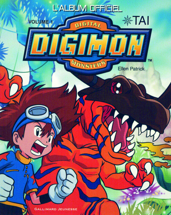 Kniha Digimon digital monsters PATRICK