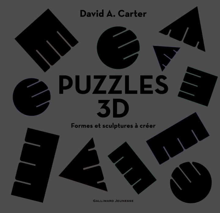 Knjiga Puzzles 3D Carter