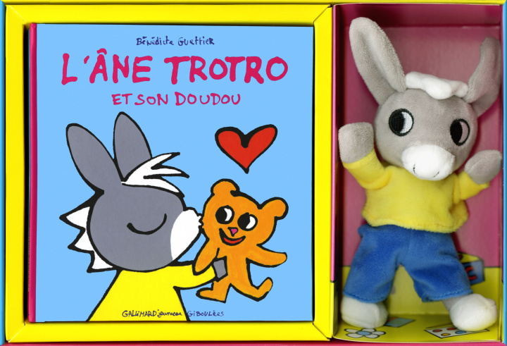 Könyv L'âne Trotro et son doudou Guettier