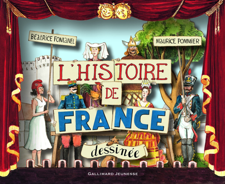Kniha L'HISTOIRE DE FRANCE DESSINEE Fontanel