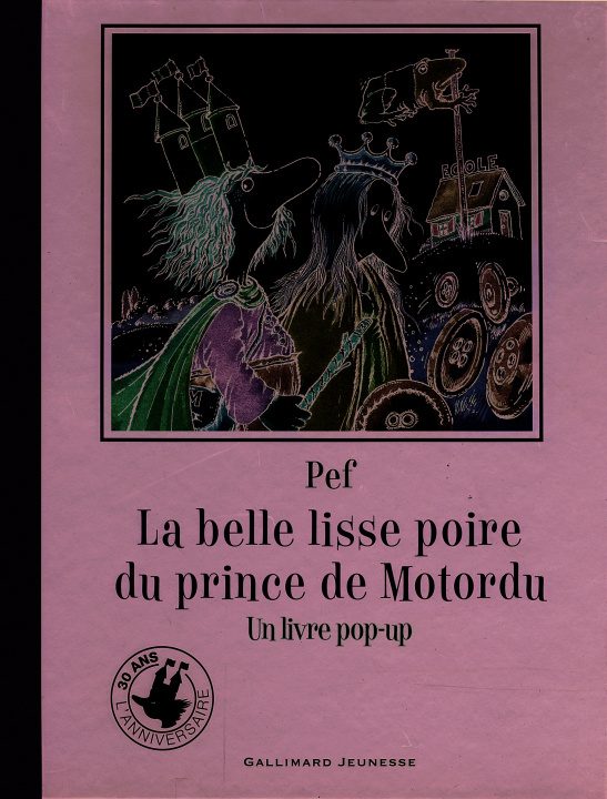 Könyv La belle lisse poire du Prince de Motordu Pef