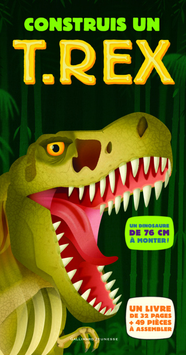 Boek Construis un T. rex Naish
