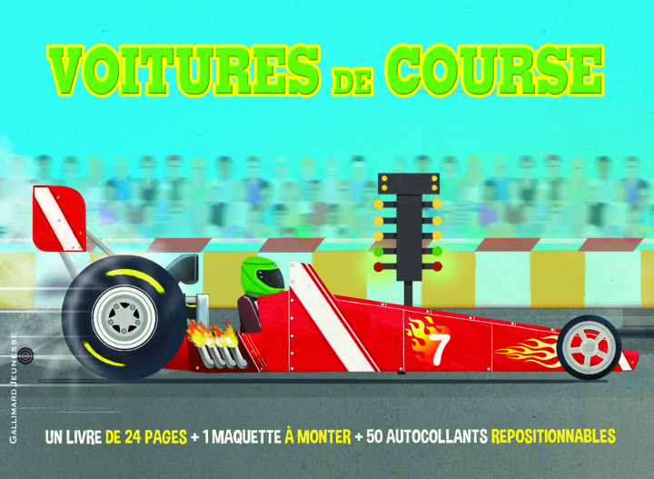 Knjiga Voitures de course Oxlade