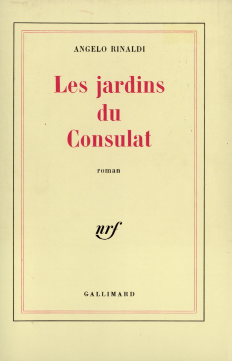 Knjiga Les Jardins du Consulat Rinaldi