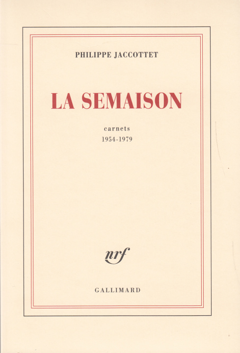 Carte La Semaison Jaccottet