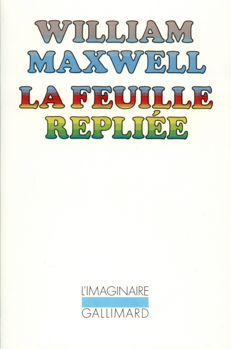 Knjiga La Feuille repliée Maxwell