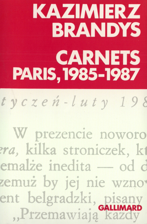 Knjiga Carnets Brandys