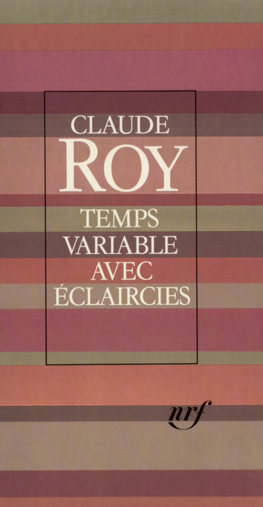 Knjiga Temps variable avec éclaircies Roy