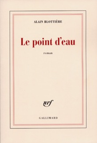 Knjiga Le point d'eau Blottière