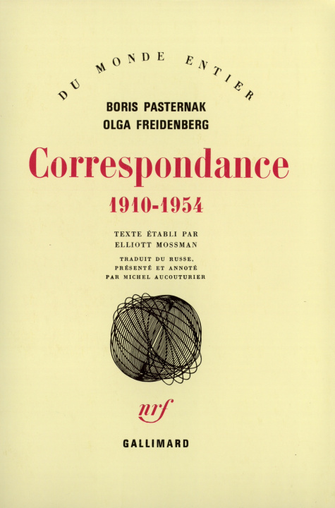 Boek Correspondance Pasternak