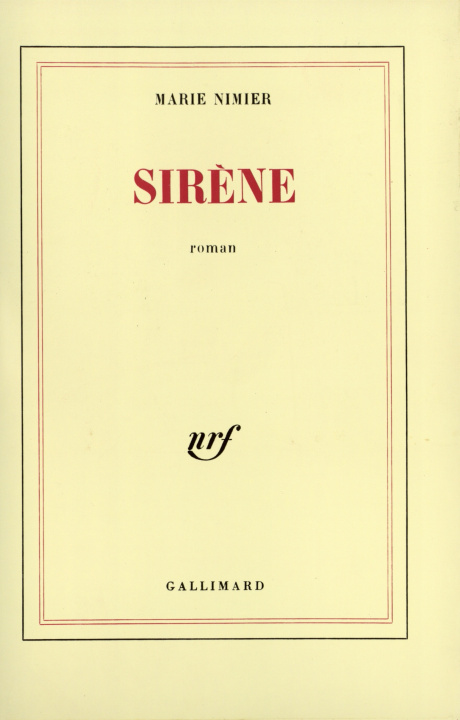 Knjiga Sirène Nimier