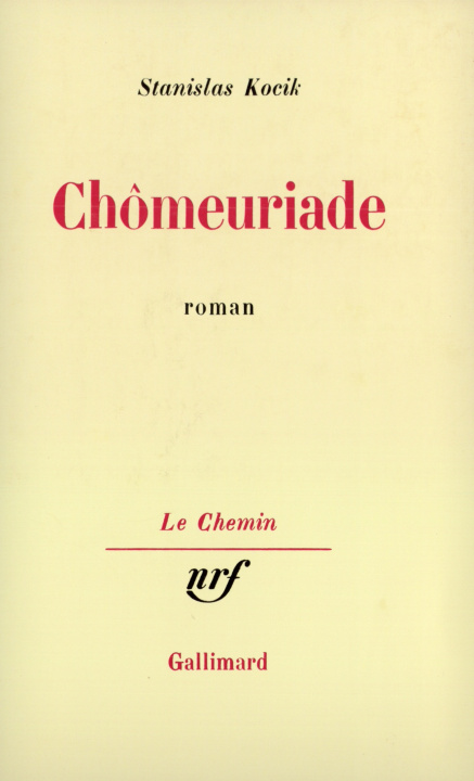 Knjiga Chômeuriade Kocik